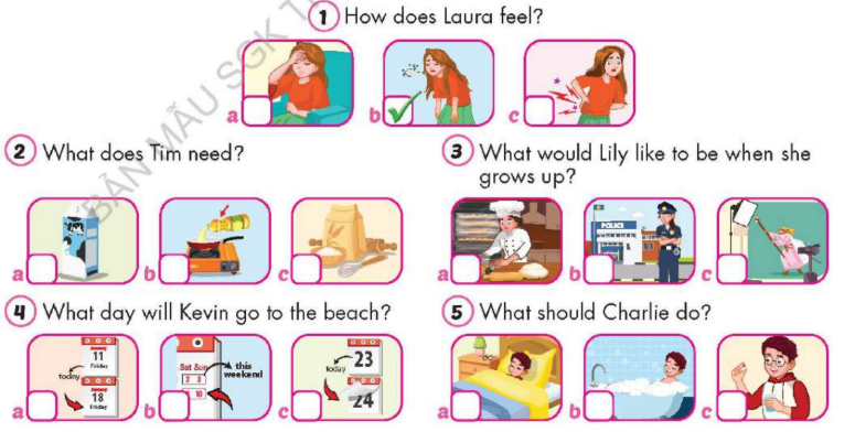 Tiếng Anh lớp 5 Review Units 5 - 8 i-Learn Smart Start