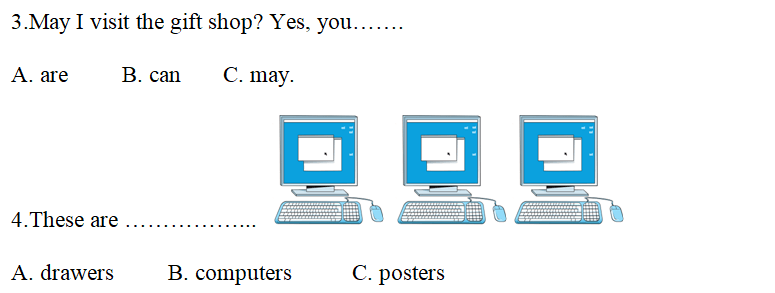 Đề thi học kì 2 tiếng Anh lớp 3 Family and Friends số 1