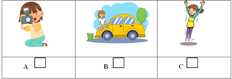 Đề thi học kì 2 tiếng Anh lớp 3 Family and Friends số 2