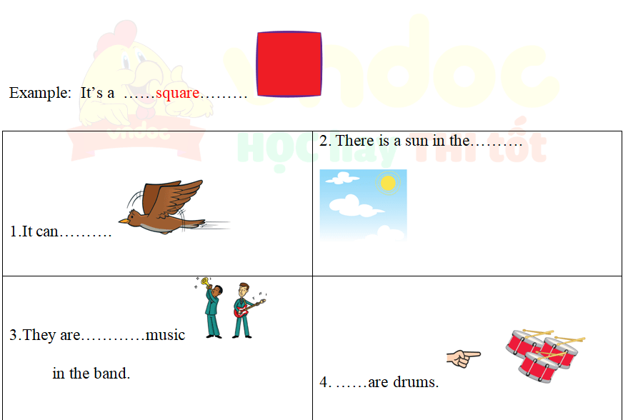 Đề thi học kì 2 tiếng Anh lớp 3 Family and Friends số 2