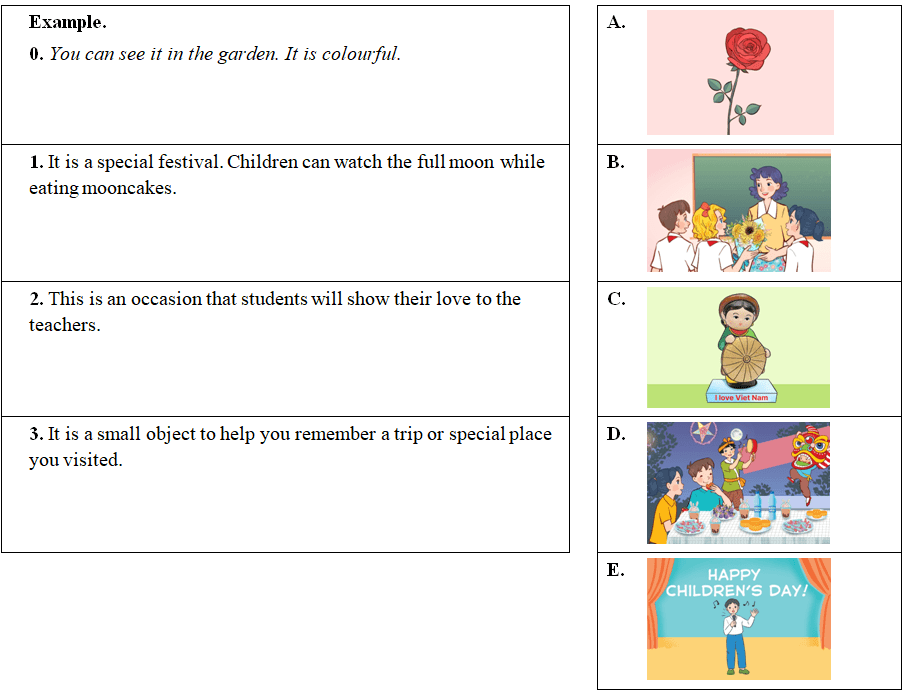 Đề thi giữa kì 2 tiếng Anh 5 Global success số 4