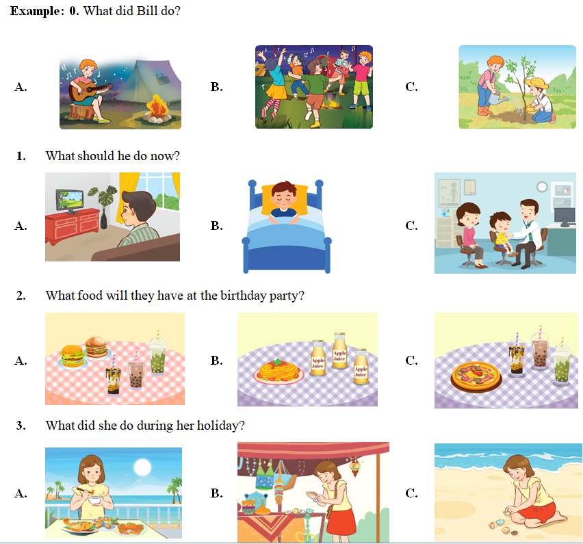 Đề thi giữa kì 2 tiếng Anh 5 Global success số 5