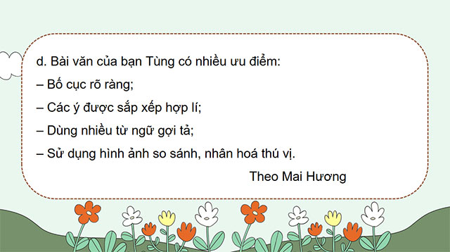 PowerPoint Tiếng Việt 5 Dấu gạch ngang