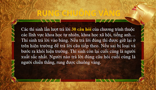 PowerPoint Rung chuông vàng 