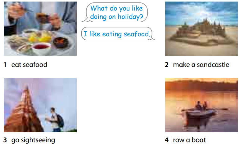 Tiếng Anh 4 Wonderful world Unit 10 lesson 2