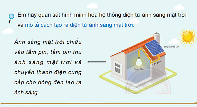 PowerPoint Công nghệ 5 Bài 9: Mô hình điện mặt trời