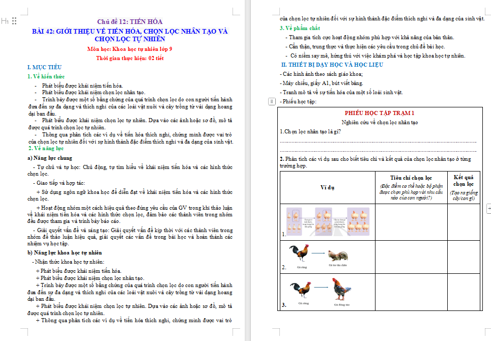 PowerPoint KHTN 9 Bài 42 Cánh diều