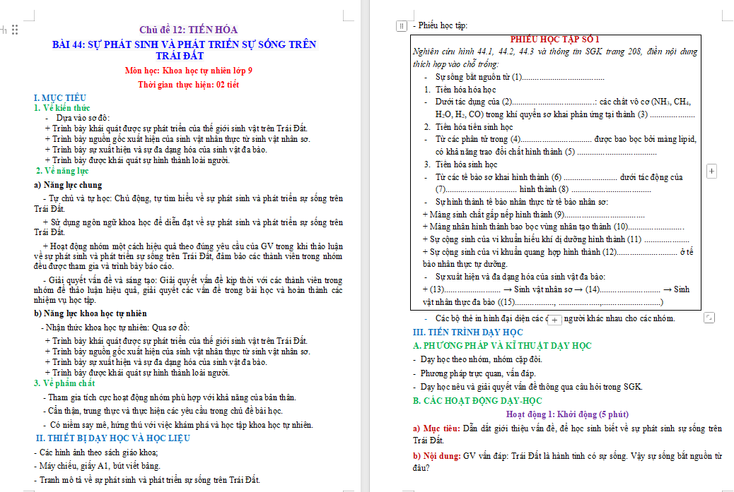 PowerPoint KHTN 9 Bài 44 Cánh diều
