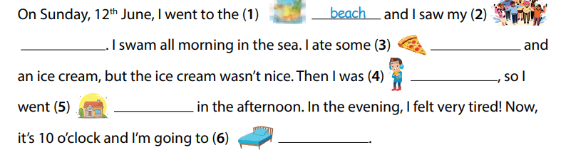 Tiếng Anh 5 Wonderful world Review 5 Part 2