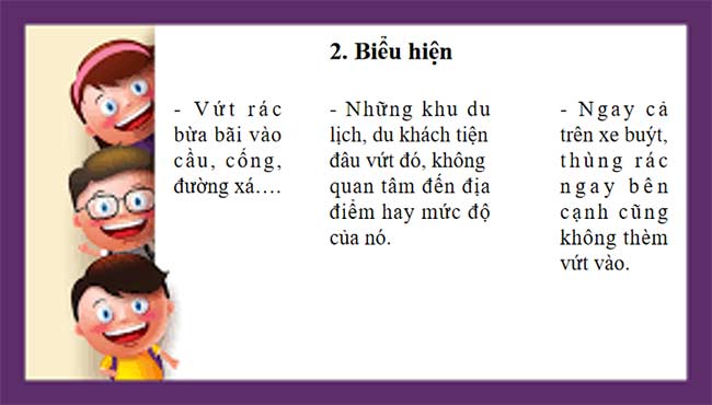 Trình bày ý kiến về một vấn đề đời sống
