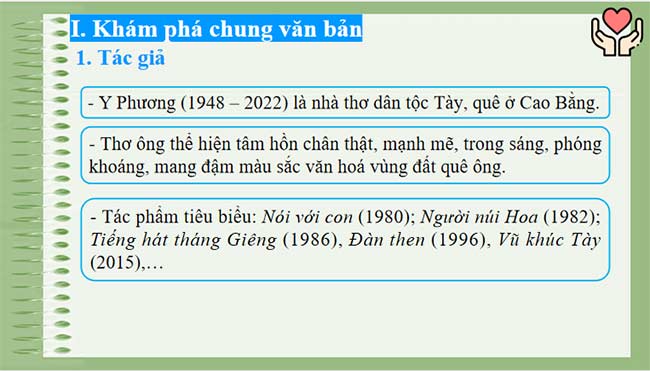 PowerPoint Ngữ văn 7 Nói với con