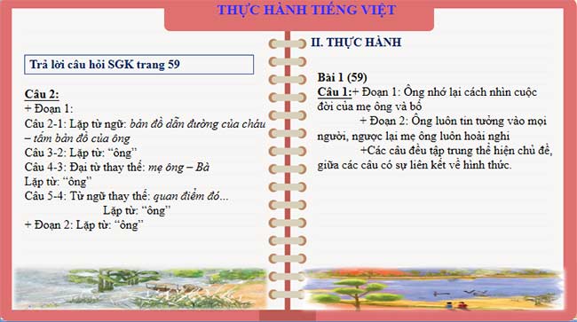 PowerPoint Ngữ văn 7 Bài 8 Thực hành tiếng Việt