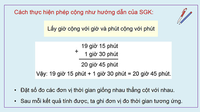 PowerPoint Toán 5 Cộng, trừ số đo thời gian