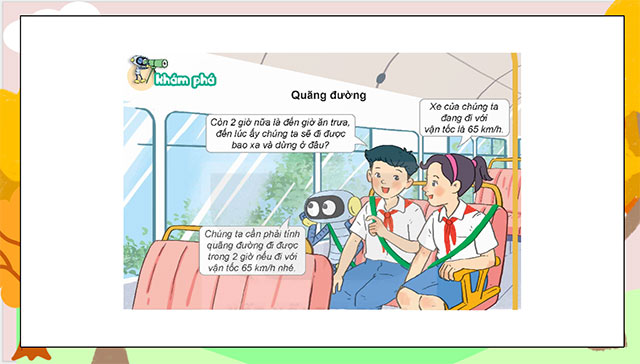 PowerPoint Toán 5 Quãng đường, thời gian của một chuyển động đều