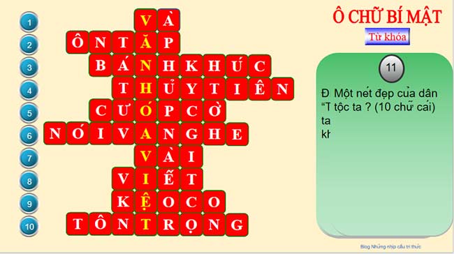 PowerPoint Ngữ văn 7 Bài 8 Trò chơi cướp cờ