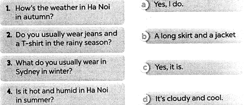 Sách bài tập tiếng Anh lớp 5 unit 16 Global success