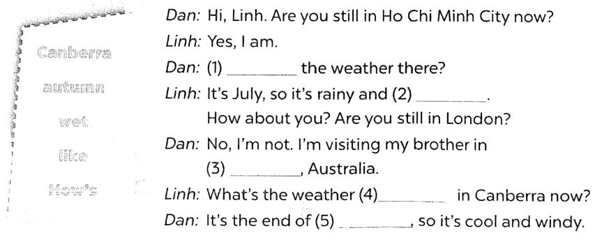 Sách bài tập tiếng Anh lớp 5 unit 16 Global success