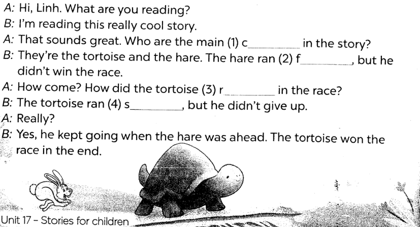 Sách bài tập tiếng Anh lớp 5 unit 17 Global success