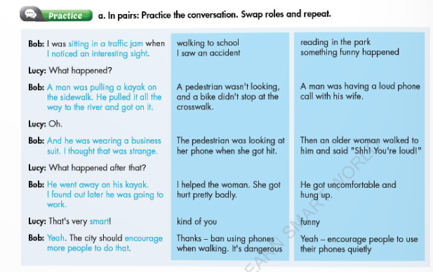 Tiếng Anh 9 Smart World Unit 7 Lesson 1