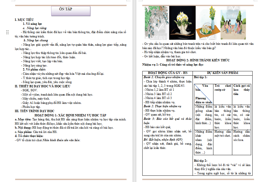 PowerPoint Ngữ văn 7 Bài 8 Ôn tập