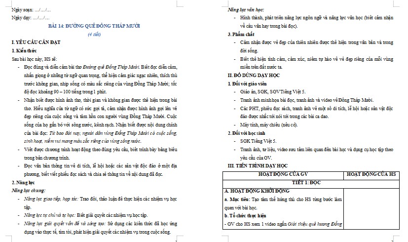 Đường quê Đồng Tháp Mười