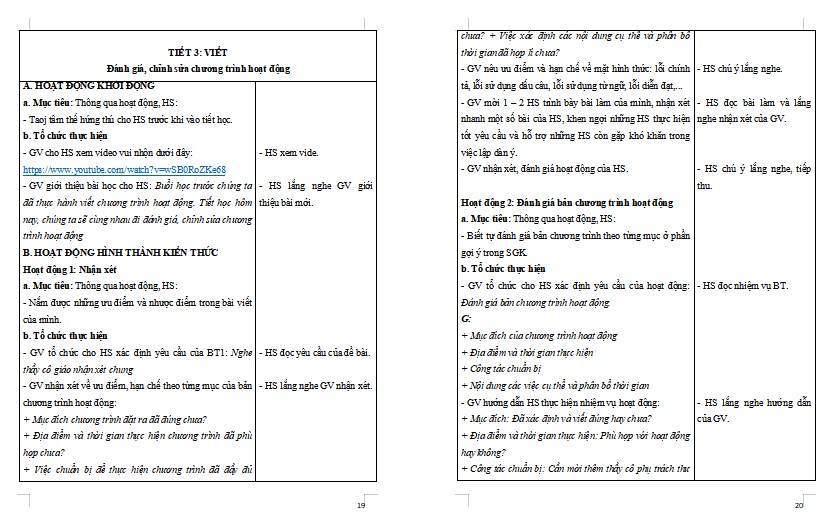 Giáo án Tiếng Việt 5 Xuồng ba lá quê tôi