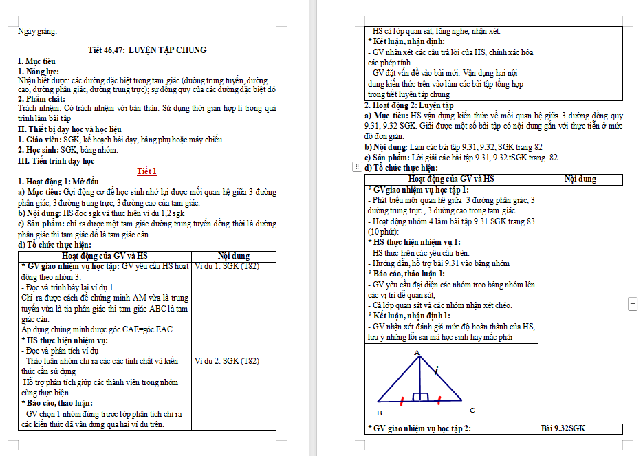 PowerPoint Toán 7 Luyện tập chung