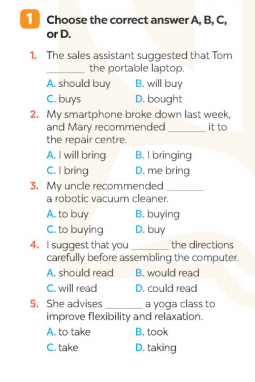 Unit 11 lớp 9 A Closer Look 2