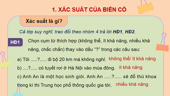 Giáo án PowerPoint Toán 7 Bài 30