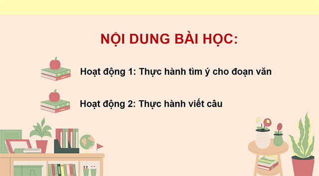 PowerPoint Tiếng Việt 5 Tìm ý cho đoạn văn thể hiện tình cảm, cảm xúc về một câu chuyện