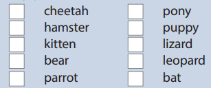 Tiếng Anh 5 Wonderful world Review 6 Part 3