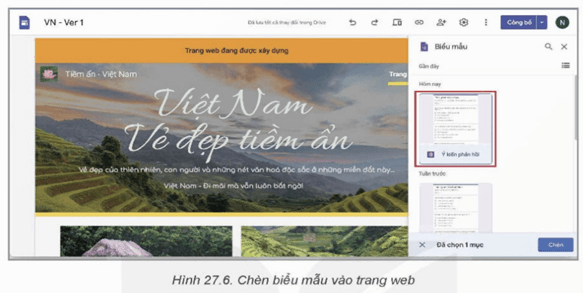 Lý thuyết Tin 12 Kết nối tri thức Bài 27: Biểu mẫu trên trang web