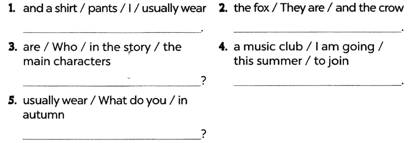 Sách bài tập tiếng Anh lớp 5 Self-check 4 Global success