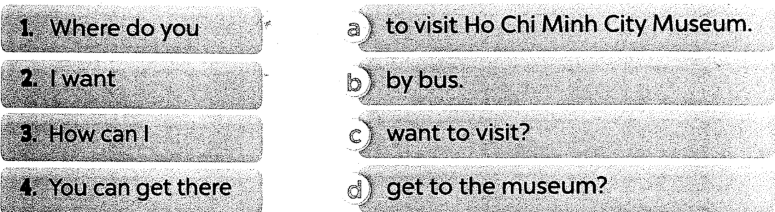 Sách bài tập tiếng Anh lớp 5 unit 18 Global success