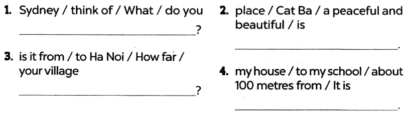 Sách bài tập tiếng Anh lớp 5 unit 19 Global success