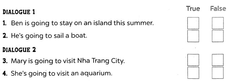 Sách bài tập tiếng Anh lớp 5 unit 20 Global success