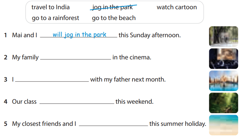 Sách bài tập tiếng Anh 5 Wonderful world Unit 12 lesson 1