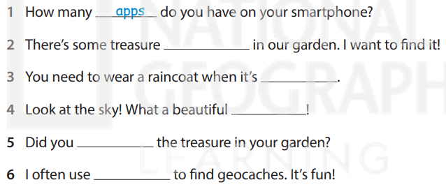Sách bài tập tiếng Anh 5 Wonderful world Unit 12 lesson 2