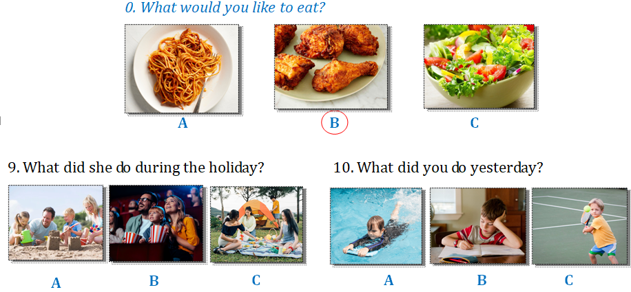 Đề thi học kì 2 tiếng Anh 5 Wonderful World số 1