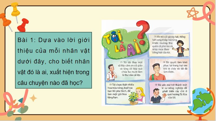 Ôn tập giữa học kì II (Tiết 1 + 2)