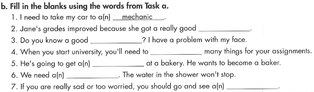 SBT Tiếng Anh 9 Smart World Unit 8 Lesson 1