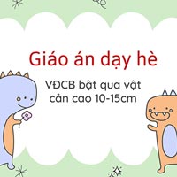 Giáo án dạy hè: VĐCB bật qua vật cản cao 10-15cm