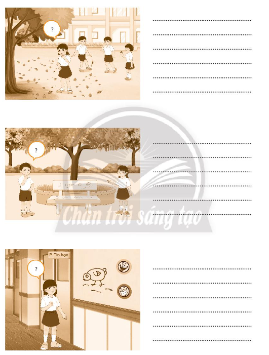 Vở bài tập Tự nhiên và xã hội lớp 3 trang 24, 25, 26 Bài 8: Thực hành: Giữ an toàn và vệ sinh trường học - Chân trời sáng tạo (ảnh 1)