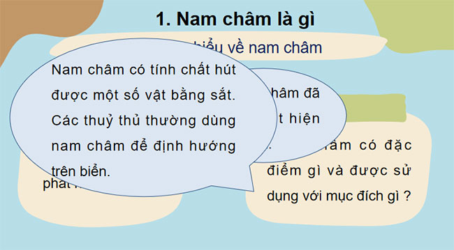 Vật lí 7 Bài 18 Nam châm