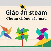 Giáo án steam: Chong chóng màu sắc