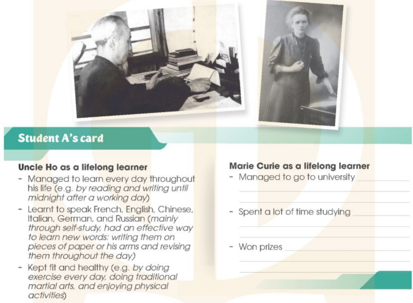 Tiếng Anh 12 Unit 10 Speaking Global Success