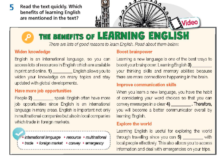 Tiếng Anh 9 Right On Unit 6 6a Reading