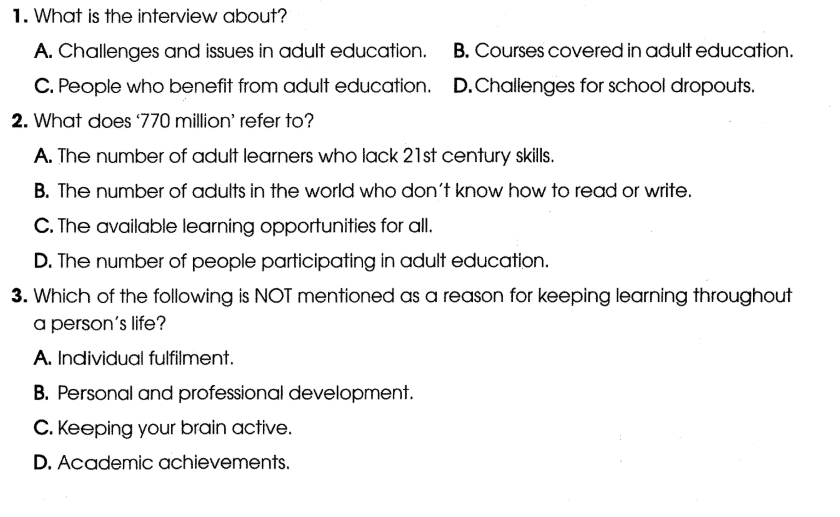 Sách bài tập Tiếng Anh 12 Global Success Unit 10 Reading 