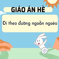Giáo án dạy hè lớp nhà trẻ: Đi theo đường ngoằn ngoèo