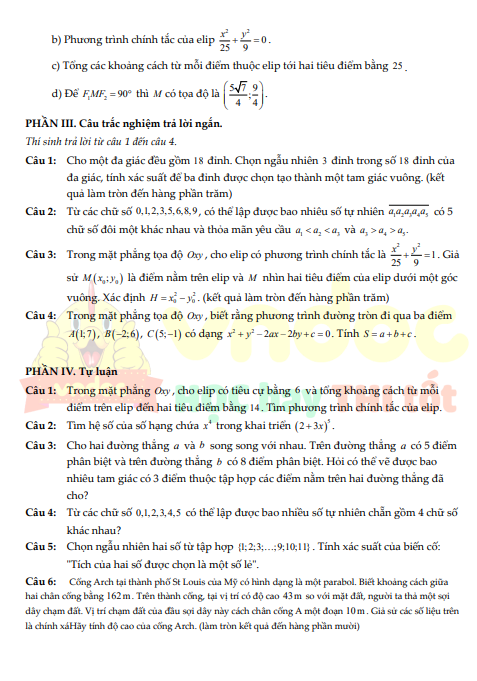 Bo de thi HK2 Toan 10 CTST Cau truc moi nam 20252*699981